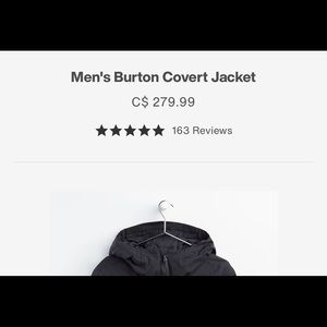 Men's Burton Covert Jacket Slim XL